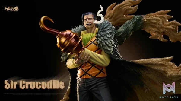 Hero Studio - One Piece Cross Guild Trio 01 Crocodile resin statue Navy Toys anime figure