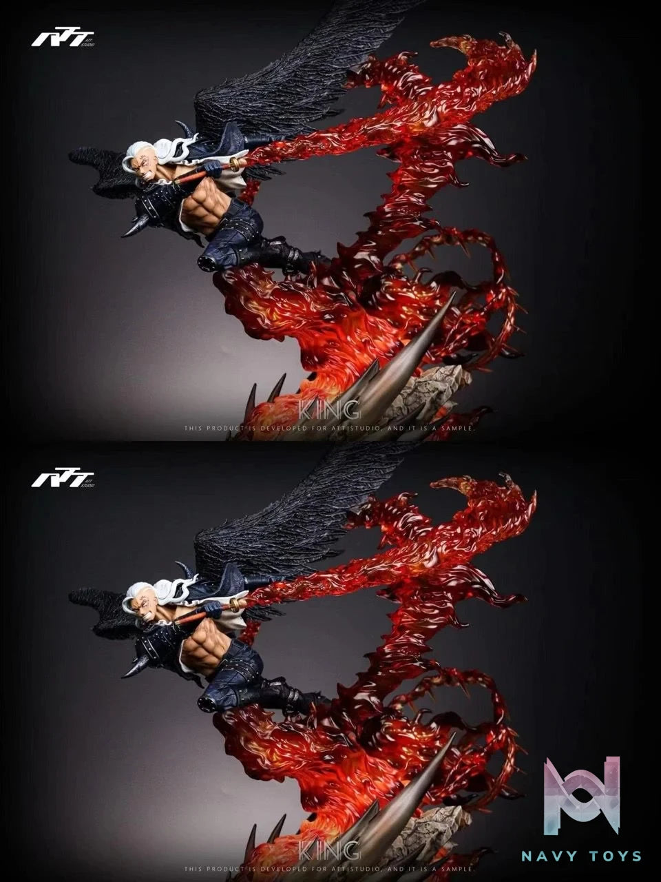 King - One Piece - ATT Studio resin statue ATT studio anime figure