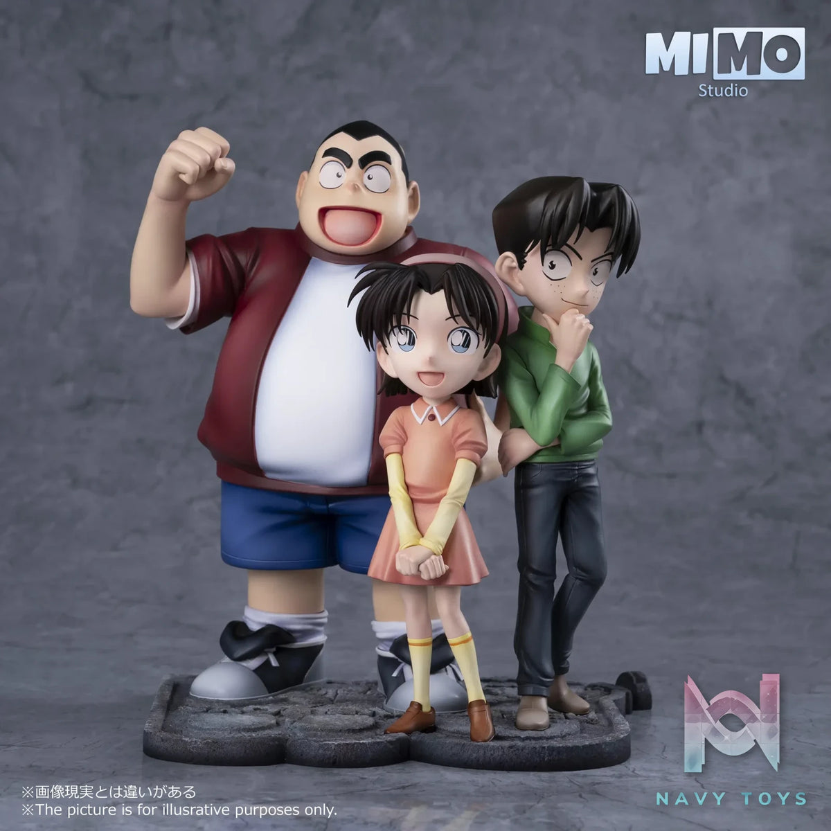 Mimo Studio – Detective Conan Junior Detective Corps Amy Yeager & Mitch Tennison & George Kaminski