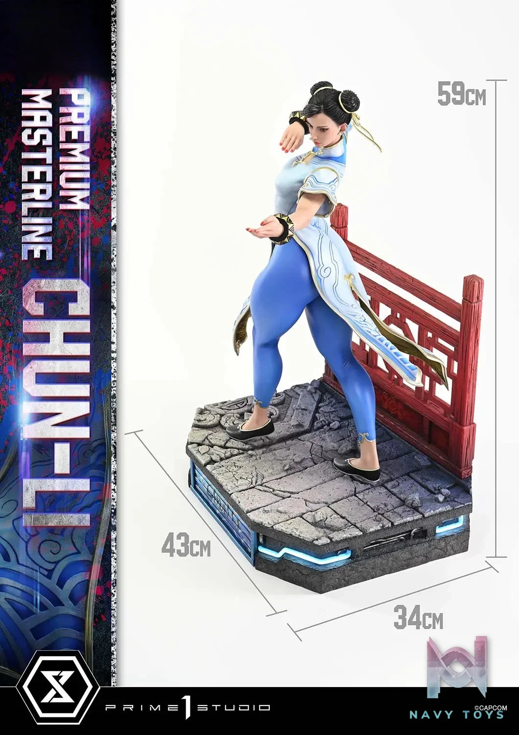 Prime 1 Studio – Premium Masterline Street Fighter 6 Chun-Li 1/4 Scale Statue PMSF6-05 PMSF6-05UT PMSF6-05UTS (Licensed)