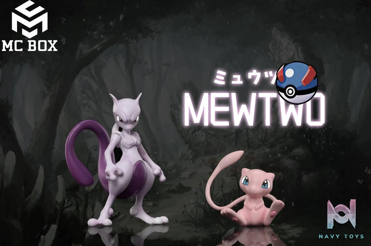 MC BOX Studio – Pokémon Mew & Mewtwo