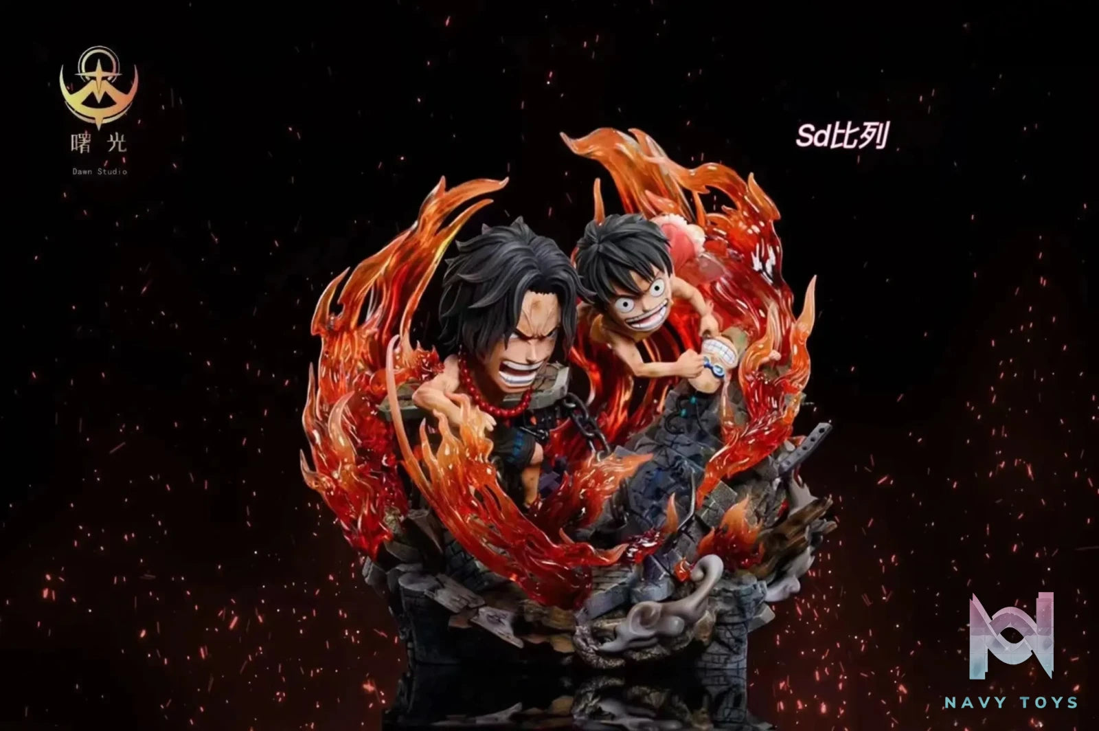 Dawn Studio – Ace and Luffy