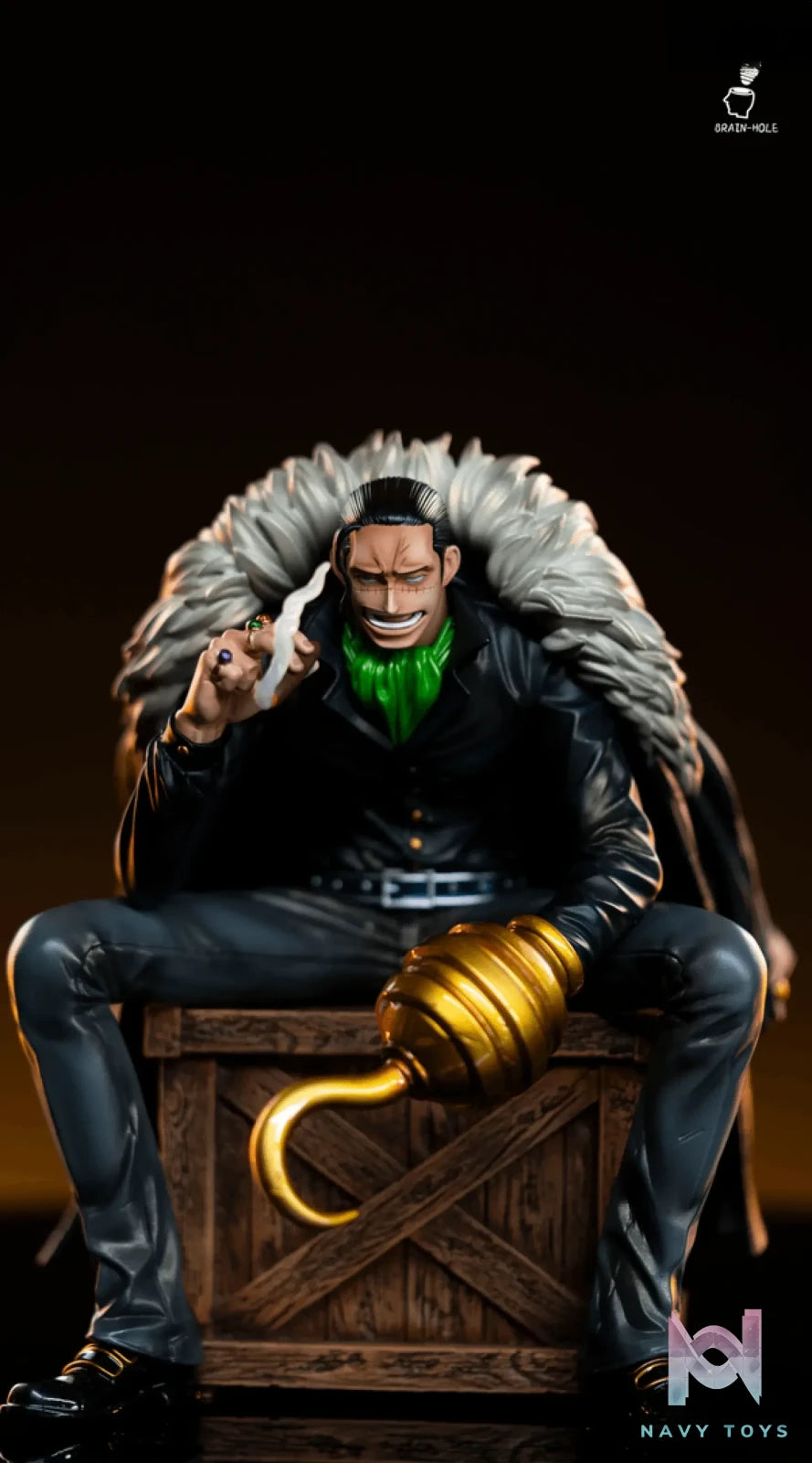Brain-Hole Studio – One Piece Seated Crocodile
