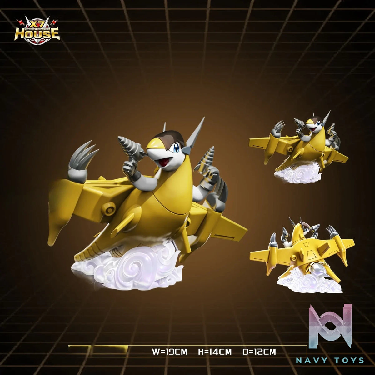 X7-HOUSE Studio – Sparrowmon Digimon
