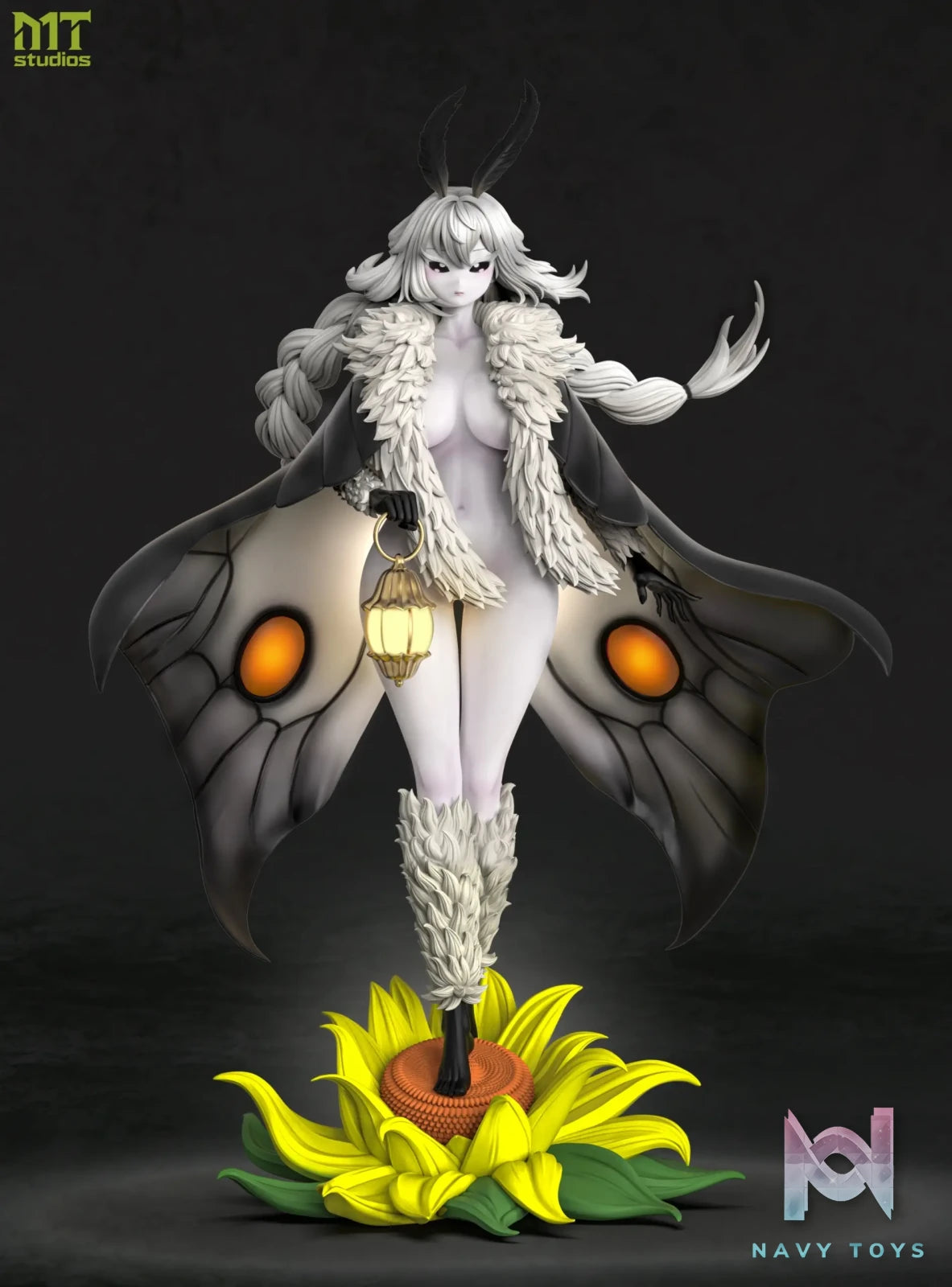 MT STUDIO – Furry Maid Series 01: Moth Girl Statue (Licensed)
