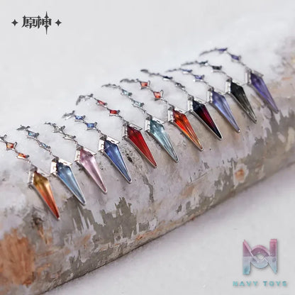miHoyo – Genshin Impact Frost and Flame series Brooch Set Accessories (Licensed)