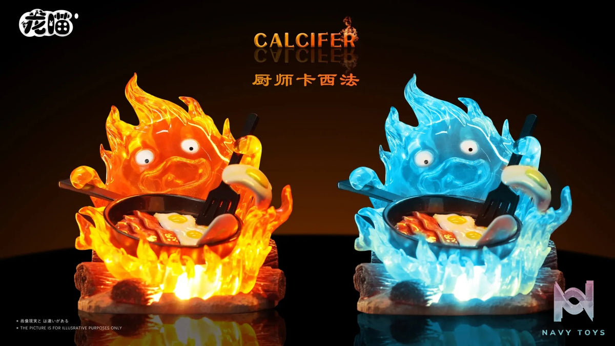 Long Miao Studio – Howl’s Moving Castle Hayao Miyazaki series Chef Calcifer