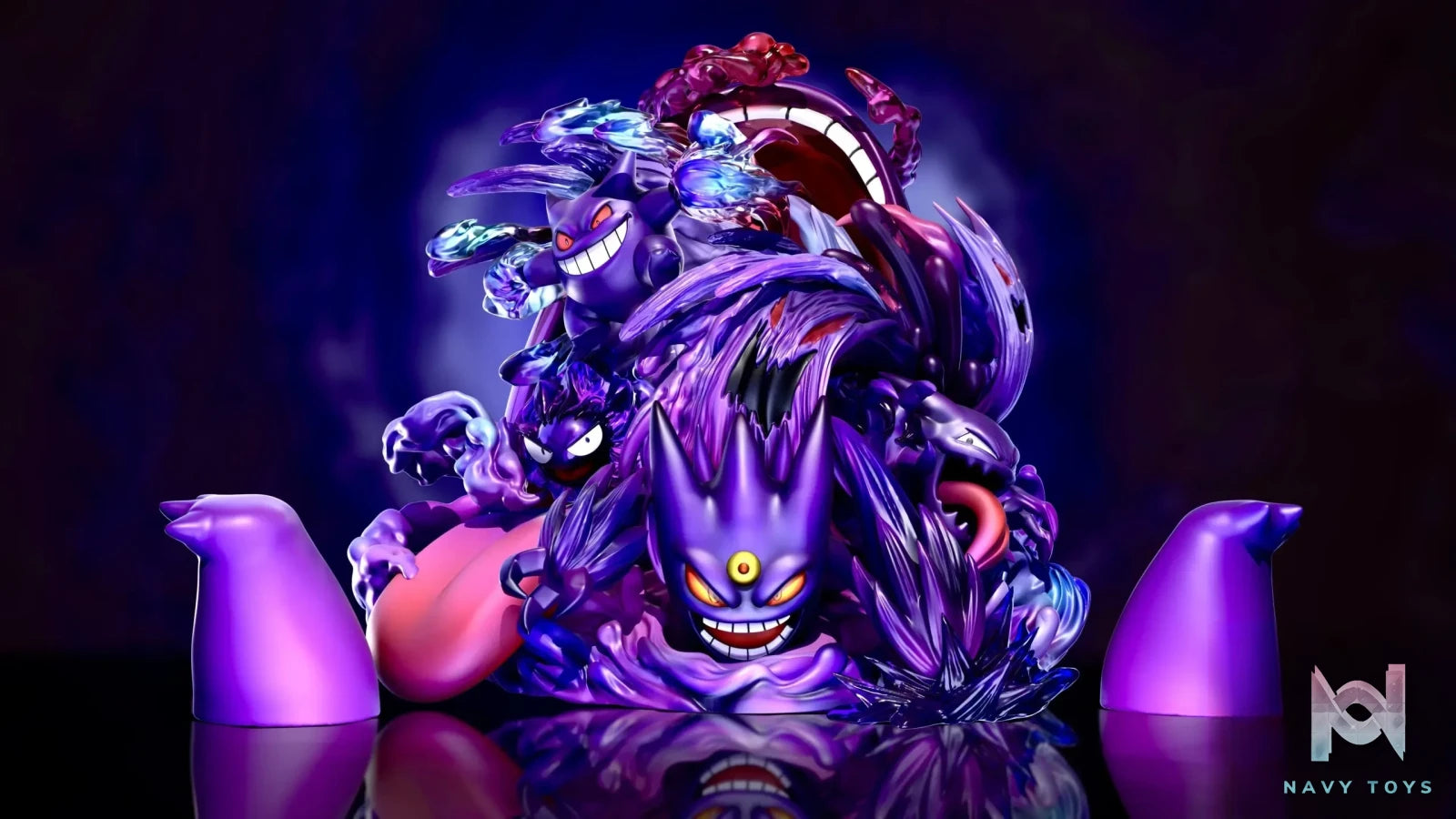 Three sheep Studio – Pokemon Gengar Evolution Set