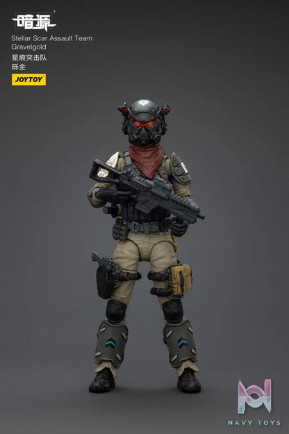 JOYTOY – Stellar Scar Assault Team Gravelgold & Darksilicon & Titanite & Firesulfur & Ghostmanganese JT01871 JT01888 JT01895 JT01901 JT01918 (Licensed)