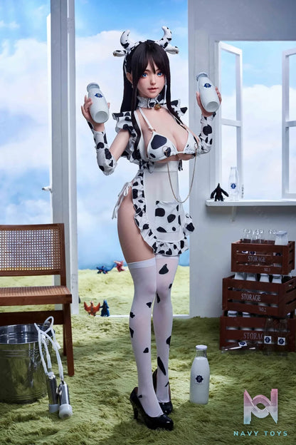Bezlya – 2.2CF Series – Pea No.1 Makeup – 1/1 Silicone Doll (Licensed)