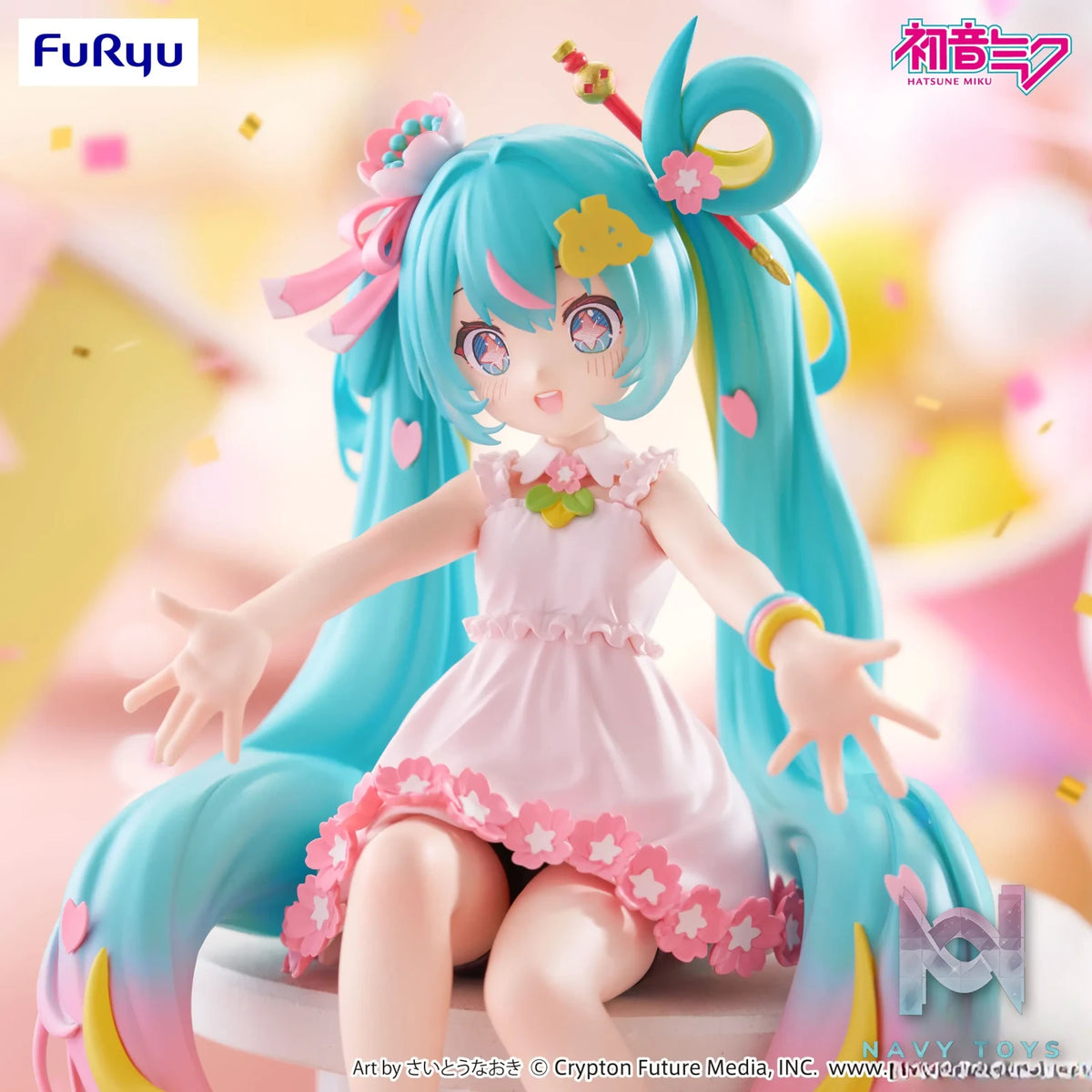 FURYU – Hatsune Miku Noodle Stopper Figure Hatsune Miku 10th Anniversary (Licensed)