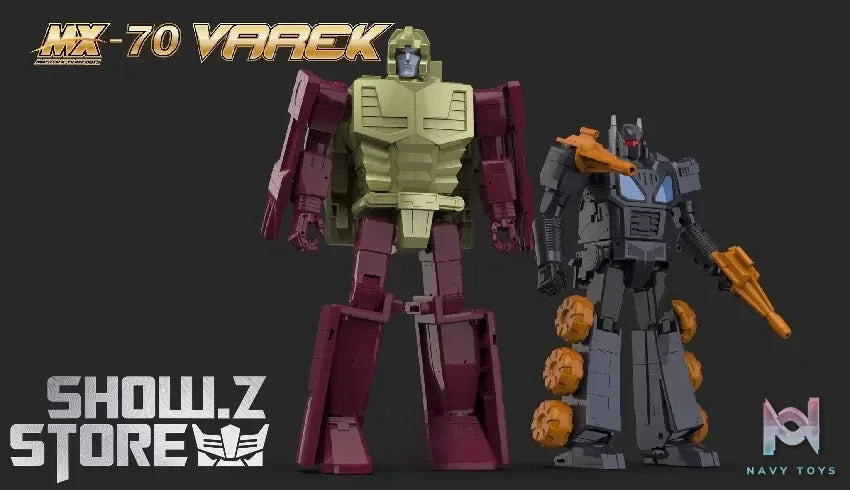 X-Transbots Studio – MX-70 Varek Zarak Transformers