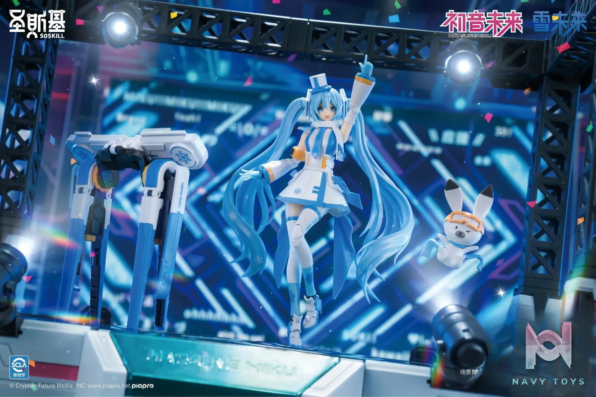 SOSKILL – Hatsune Miku Snow Miku Mecha Girl Model Kit SSK-MIKU03 (Licensed)