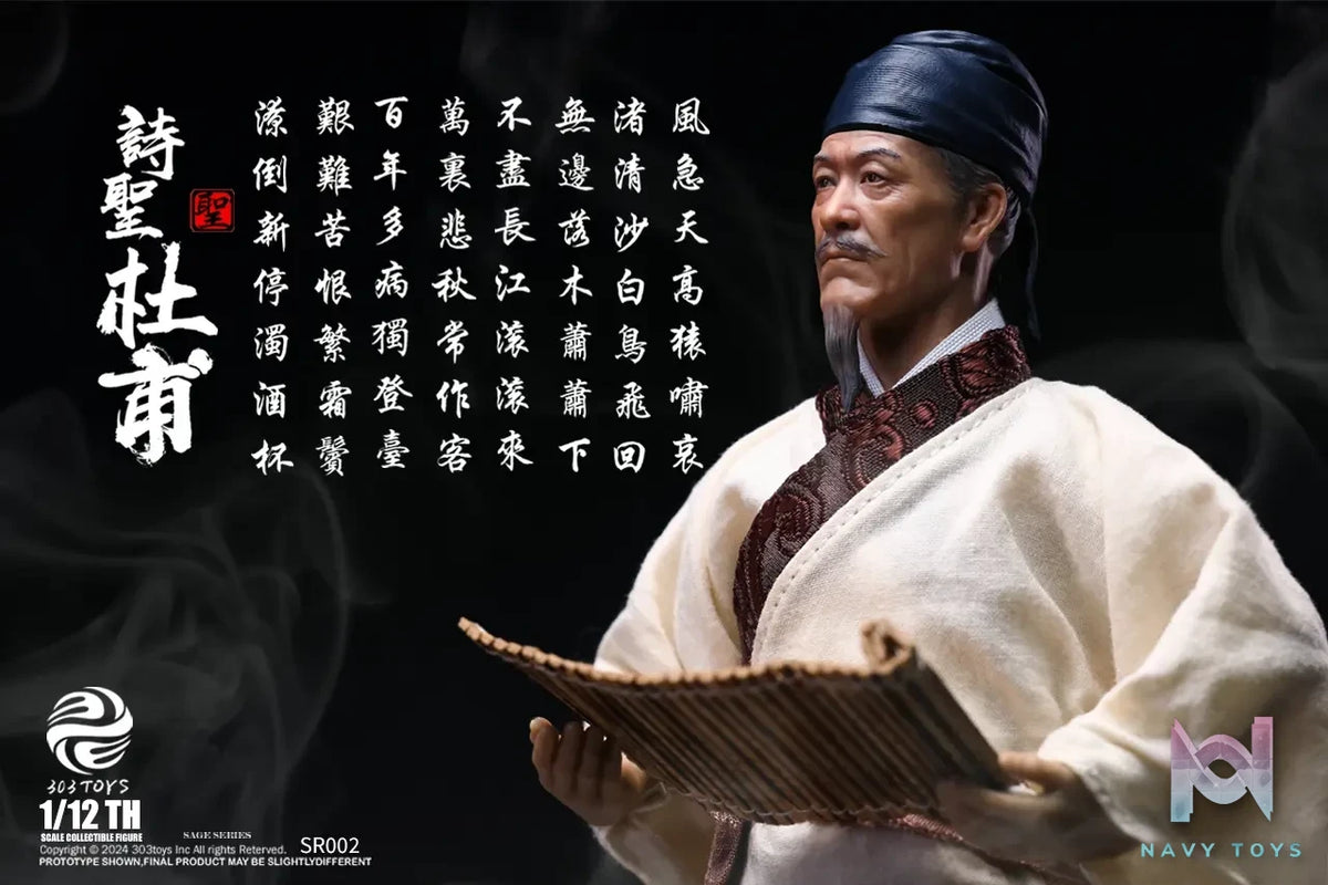 303TOYS Studio – 1/12 Sage Series DU FU The Poet Sage SR002