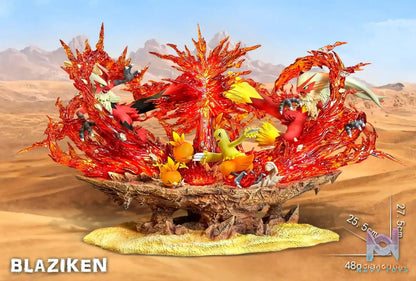 ppap studio – Pokémon Blaziken Evolution Set