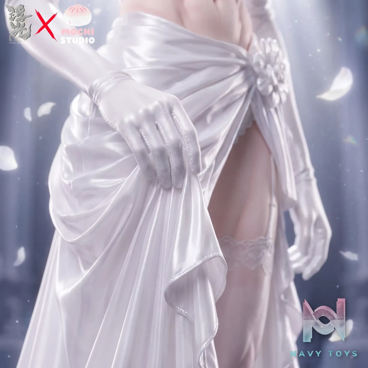 MOCHI Studio X Floating Light Studio – Handsome Men Wedding Gown Cos Series 001 Satoru Gojo Jujutsu Kaisen