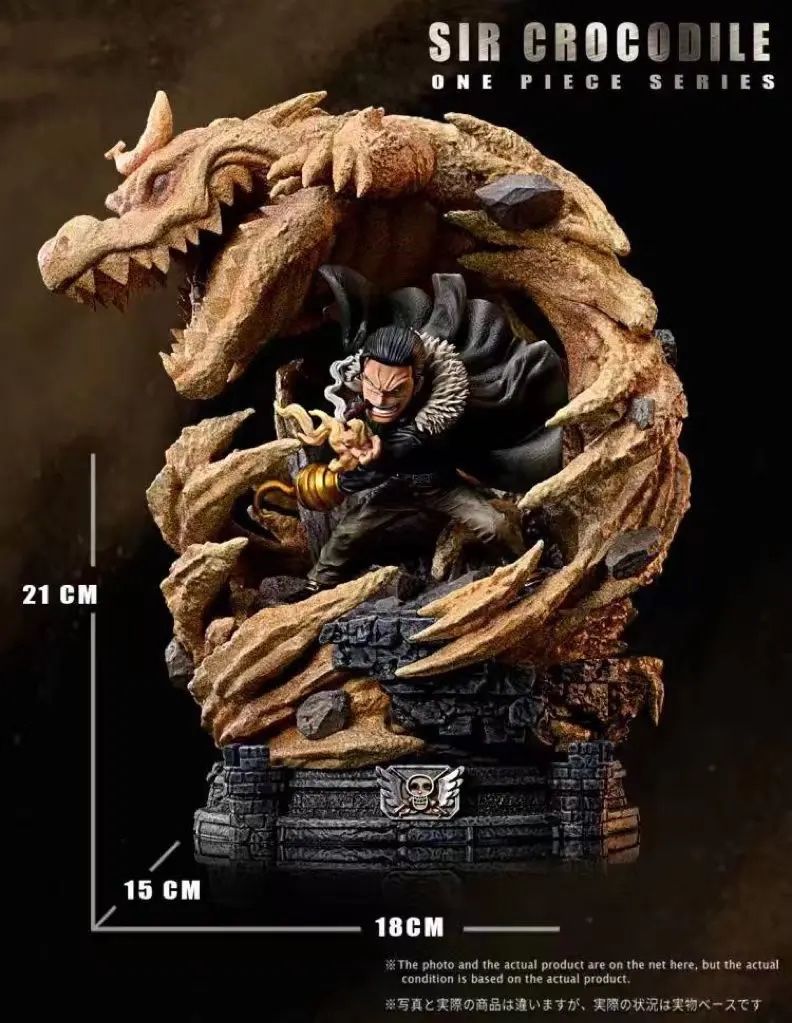 Sir Crocodile resin statue T - Rex Studio anime figure