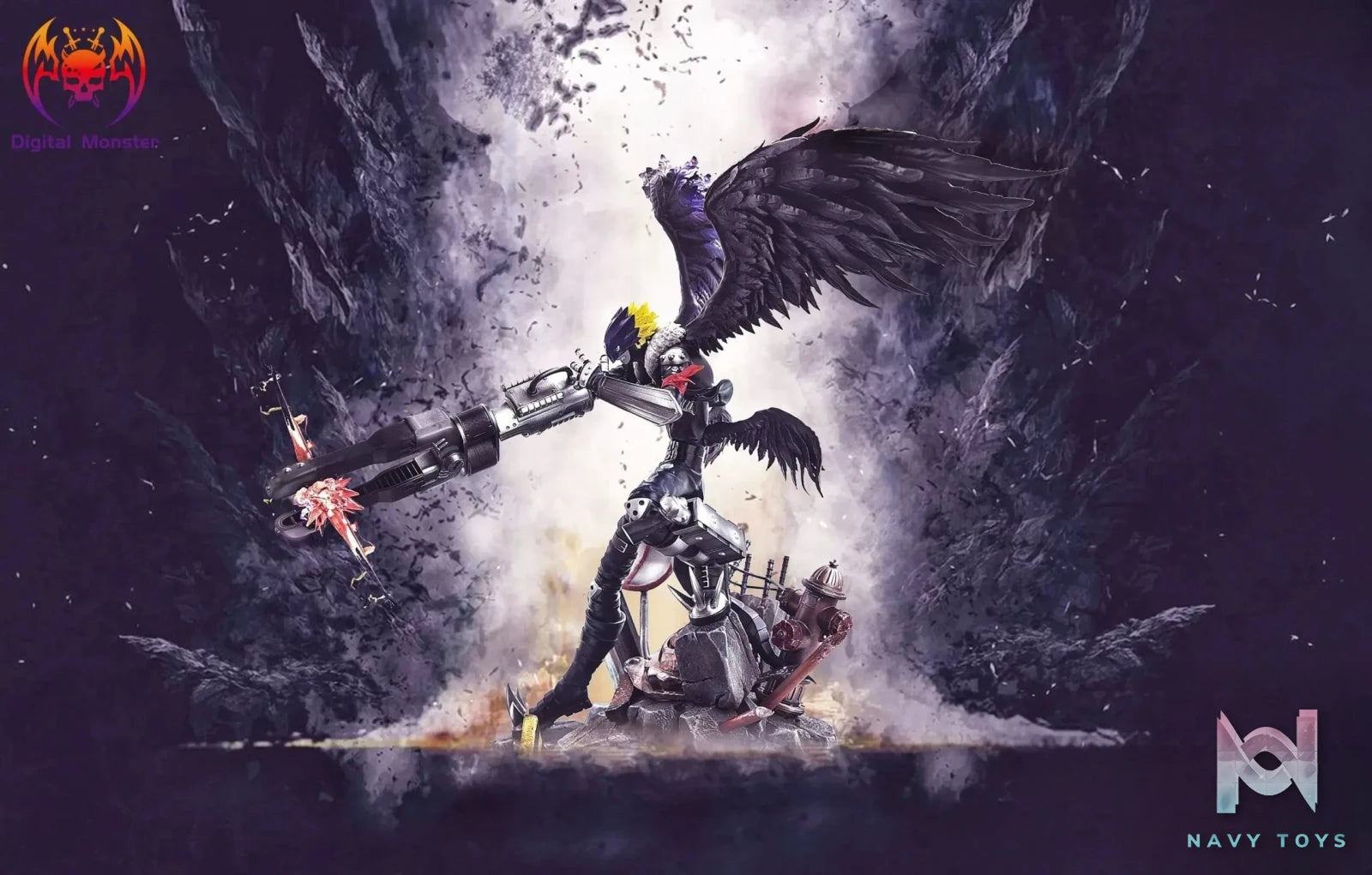 Digital Monster Studio – Digimon Beelzebumon Blast Mode And Impmon