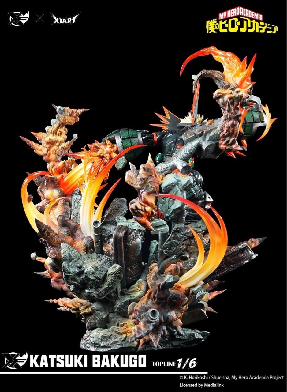 Bakugo Katsuki - My Hero Academia - XFire x X1ART Studio (Licensed) resin statue XFire x X1ART Studio anime figure