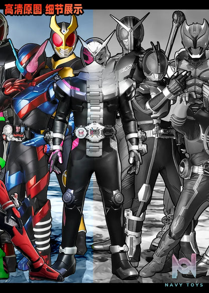 KALA HOME Studio – Kamen Rider Multiple Characters #01 3D Decorative Painting Kamen Rider