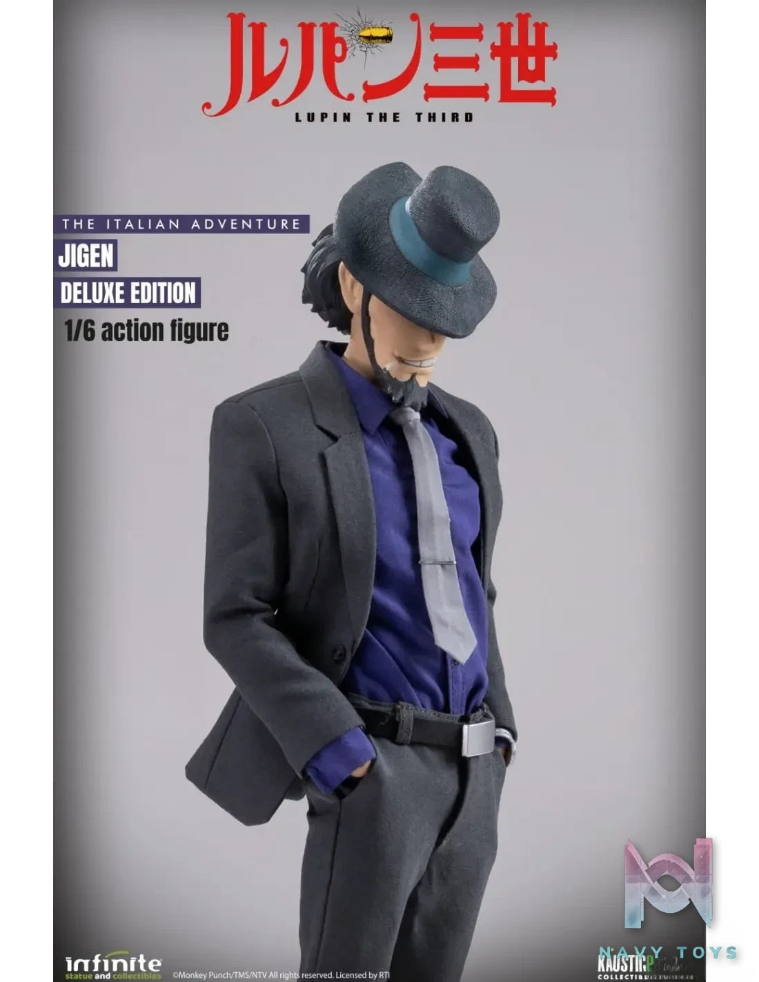 Infinite Statue – Lupin The 3rd The Italian Adventure 1/6 Action Figure Daisuke Jigen (Licensed)