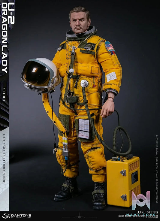 DAMTOYS – 1/6 Scale U-2 Dragon Lady Reconnaissance Aircraft Pilot NO.78110 (Licensed)