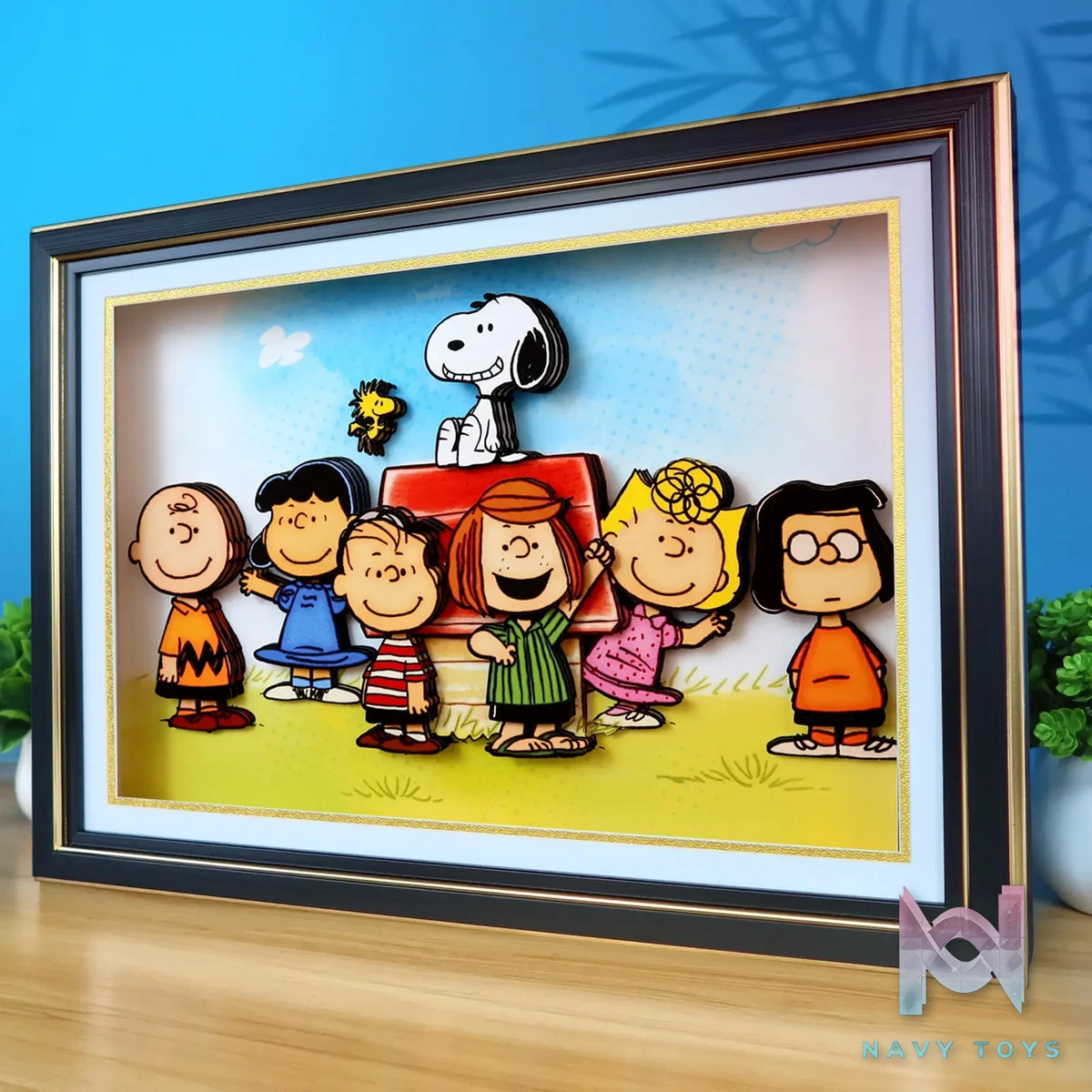 KALA HOME Studio – Peanuts Multiple Characters 3D Decorative Painting Peanuts