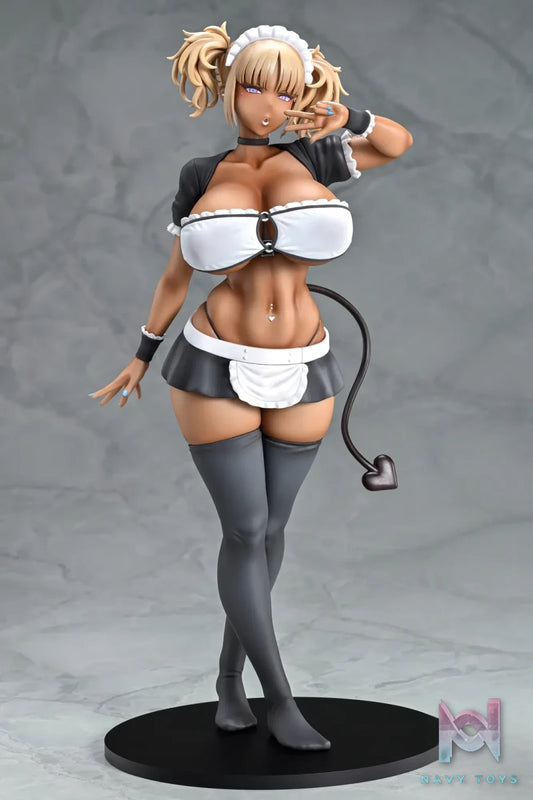 Q-six Studio – Original Black-skinned hottie maid succubus Cocoal (Licensed)
