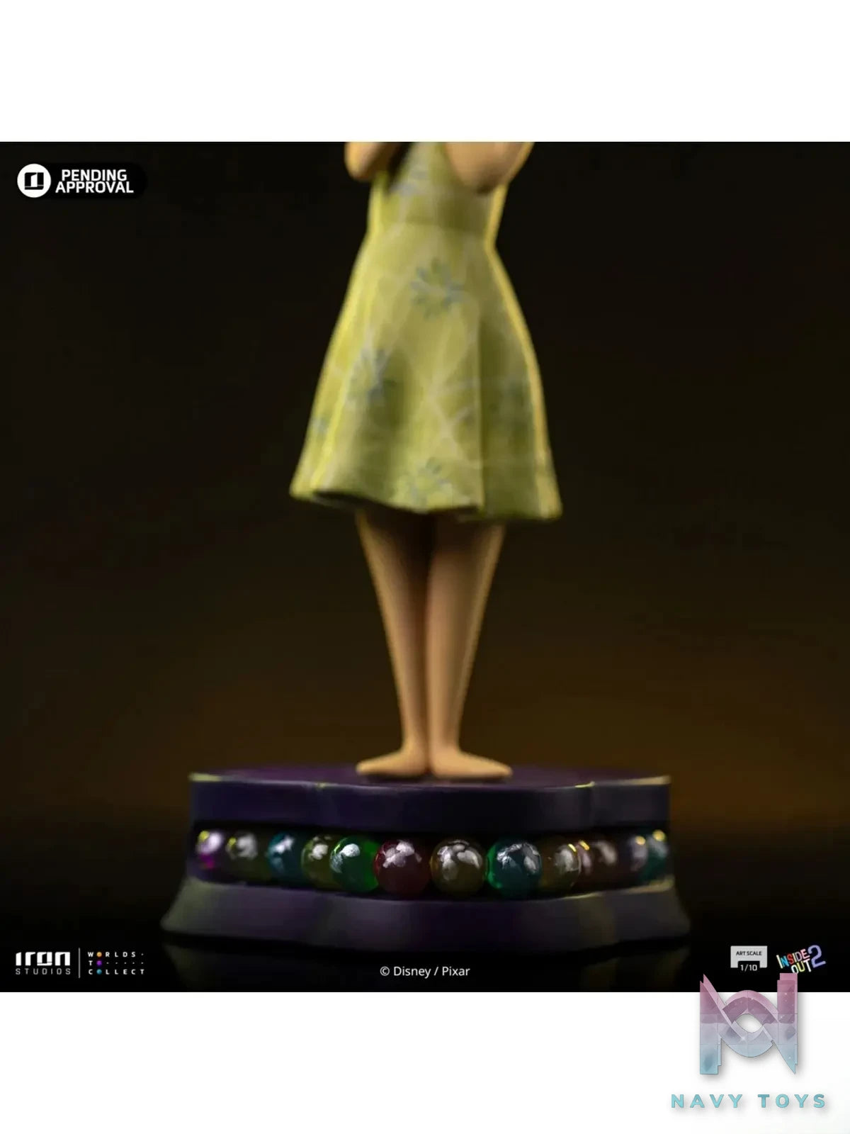 Iron Studio – Inside Out 2 Joy DSNEY112724-10 & Anxiety DSNEY112824-10 (Licensed)
