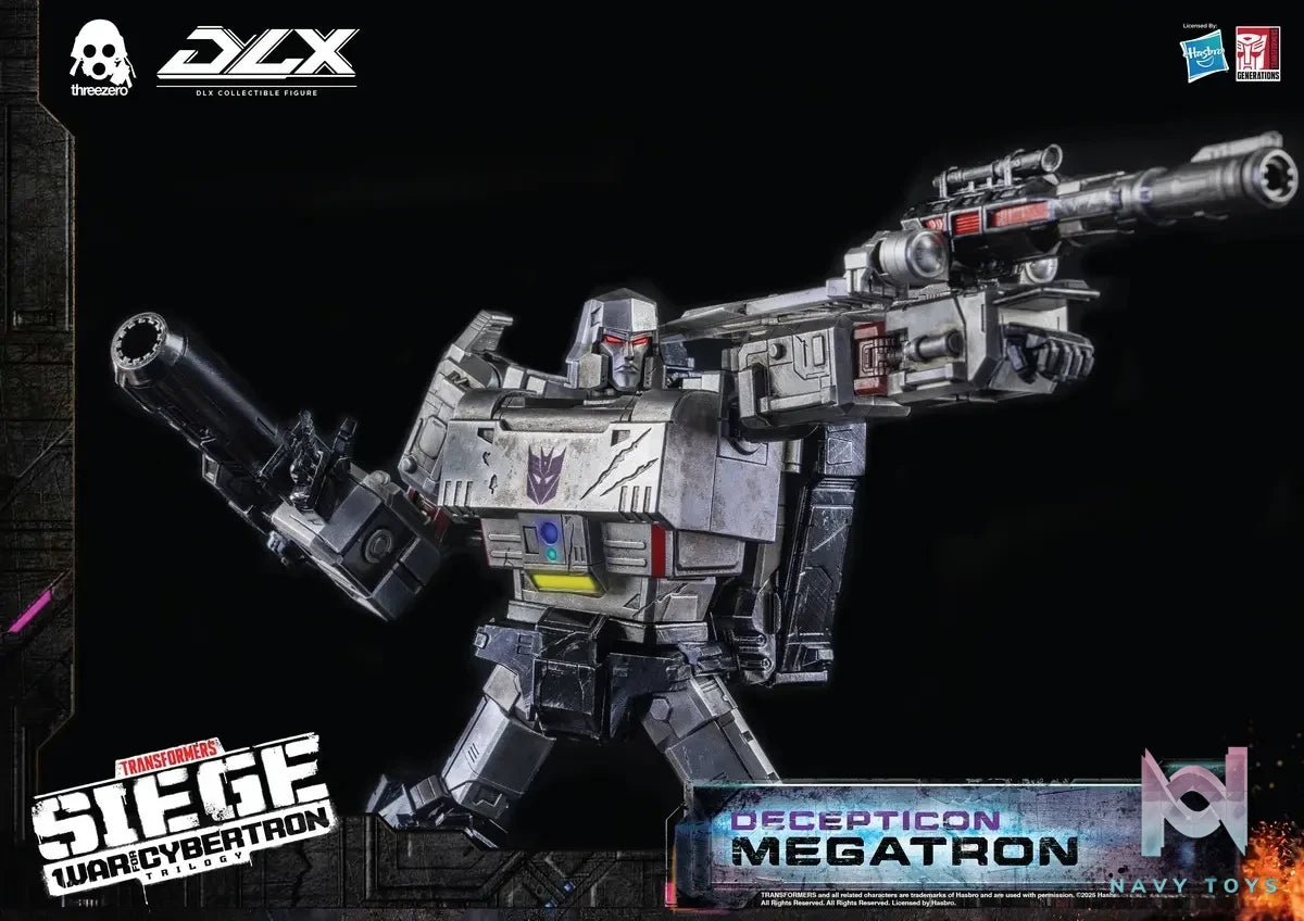 Threezero – Transformers: War for Cybertron DLX 10-inch Megatron (Licensed)