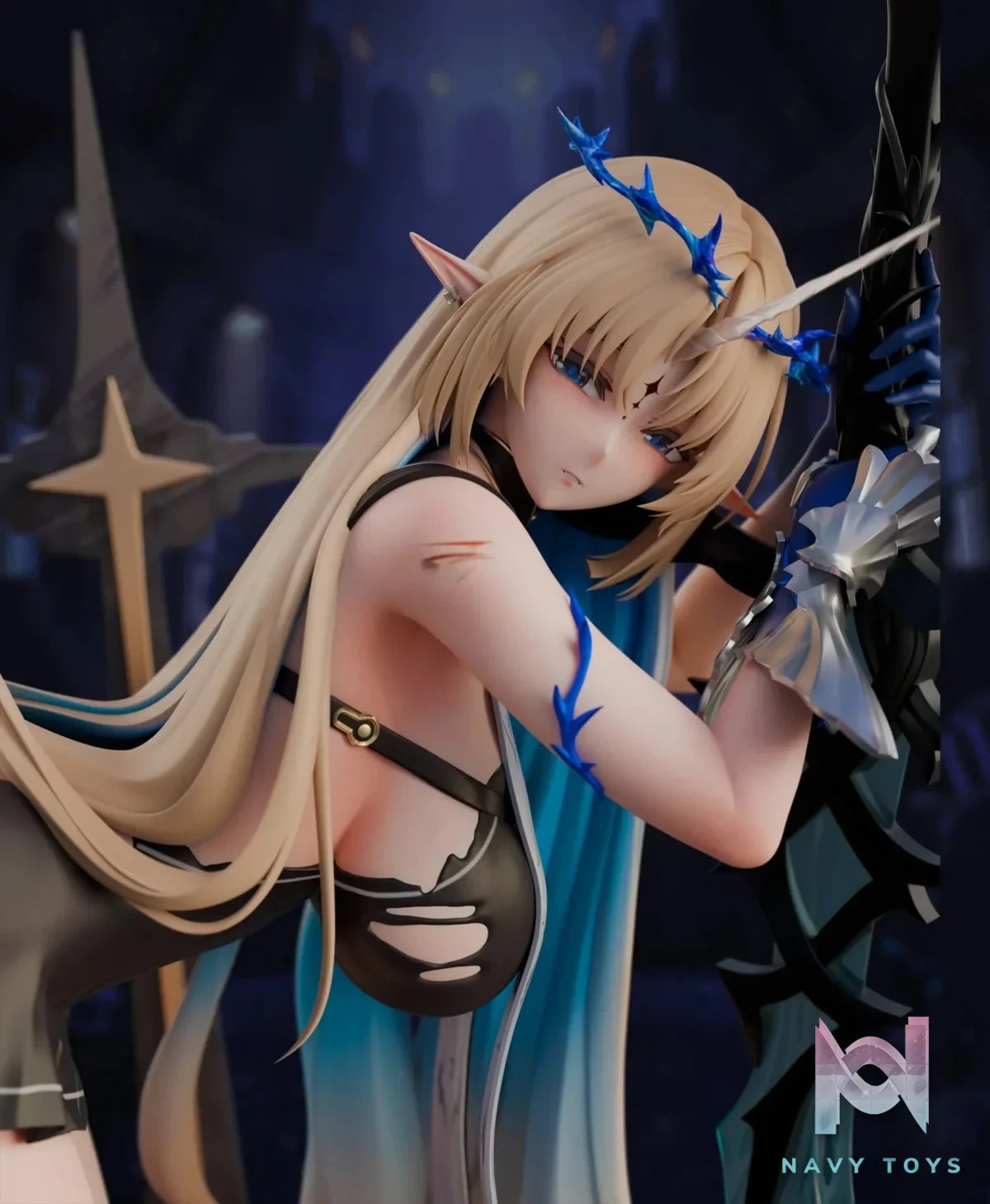 Mi Yin Studio - Wuthering Waves Fleurdelys resin statue Navy Toys anime figure