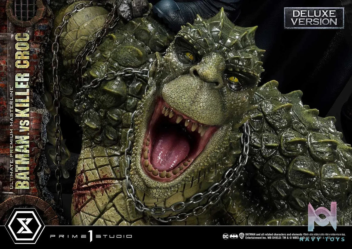 Prime 1 Studio – Ultimate Premium Masterline Batman (Comics) Batman Versus Killer Croc UPMDC-07 UPMDC-07DX UPMDC-07DXS (Licensed)