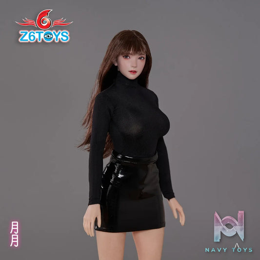 Z6TOYS – Original 1/6 Asian movable eye beauty head sculpture Yueyue ZC016ABCDEF (Licensed)