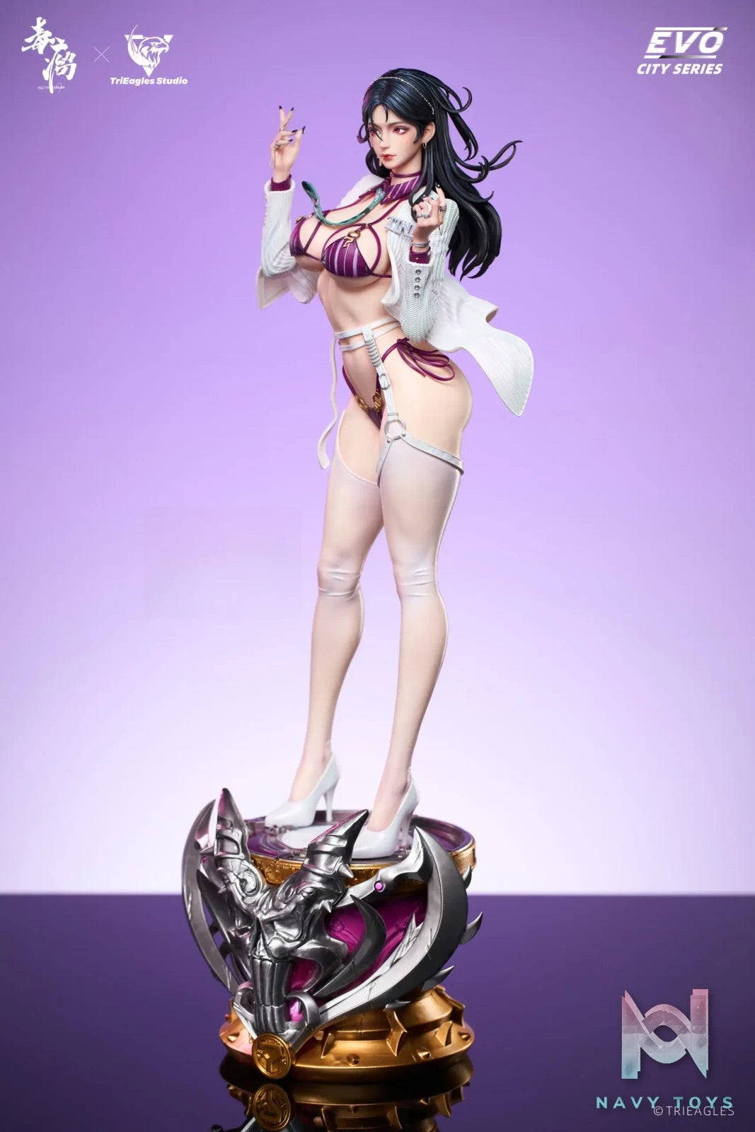 TriEagles Studio – EVO CITY SERIES Suit Thug TING Statue (Licensed)