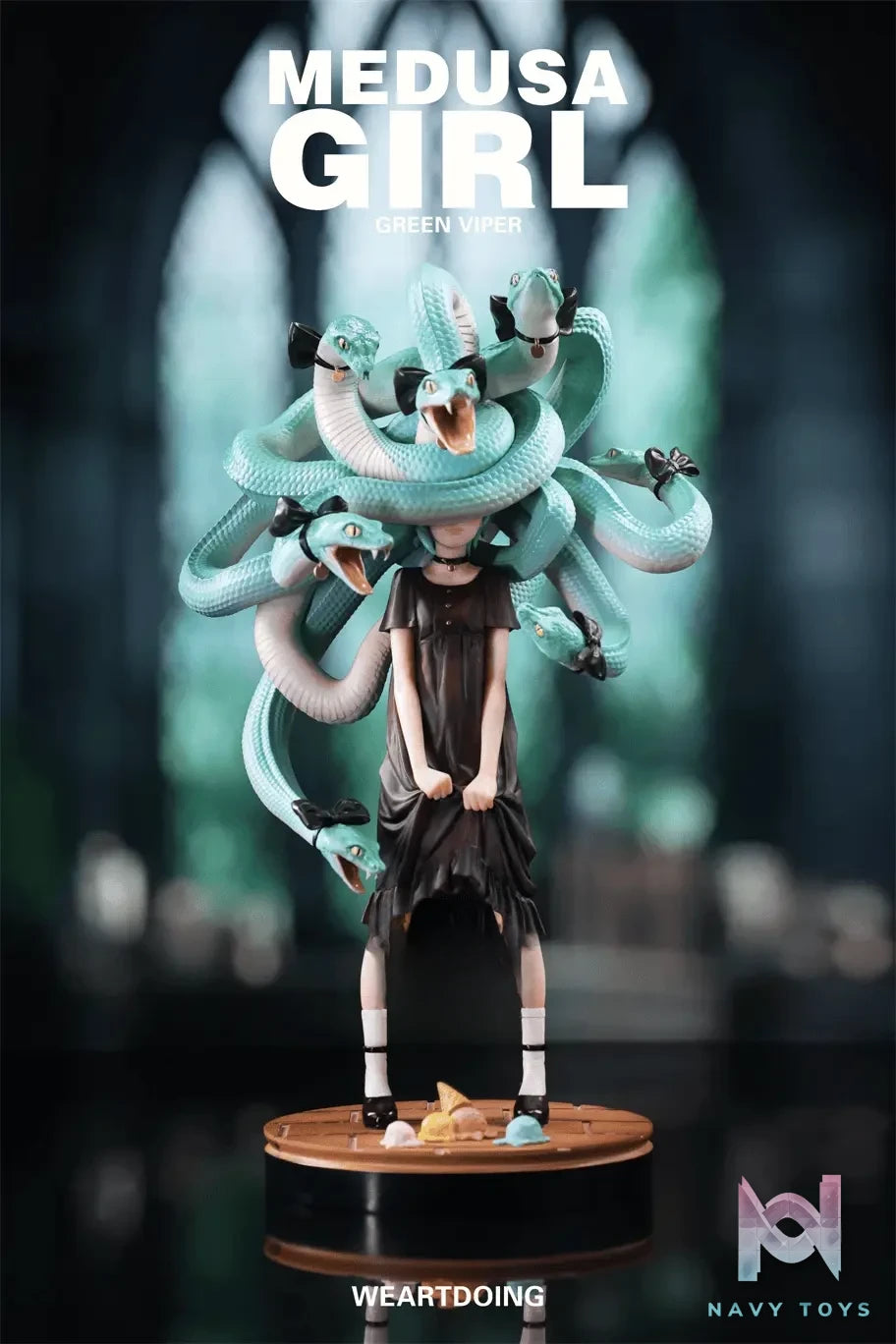 WeArtDoing Studio – Medusa Girl-Green Viper X Crimson Viper (Licensed)