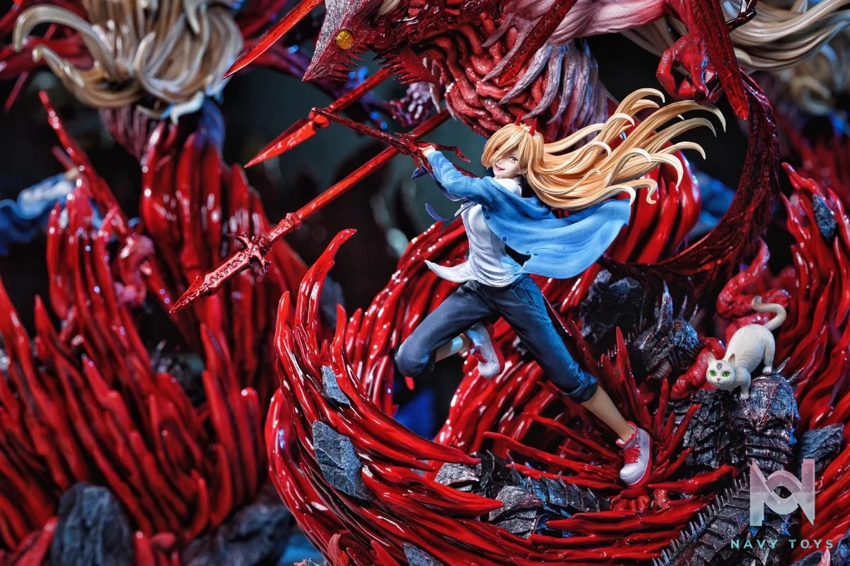 Power Blood Devil - Chainsaw Man - Yoyo Studio resin statue yoyo studio anime figure