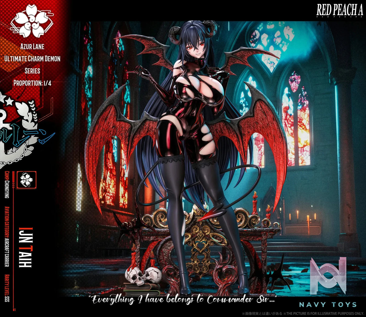 Red Peach A Studio – Azur Lane Succubus Taihou