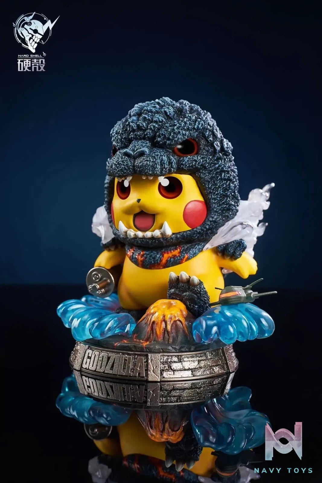 Hard Shell Studio – Pokémon Pikachu cos big monster #Limited Edition Red Lotus Godzilla