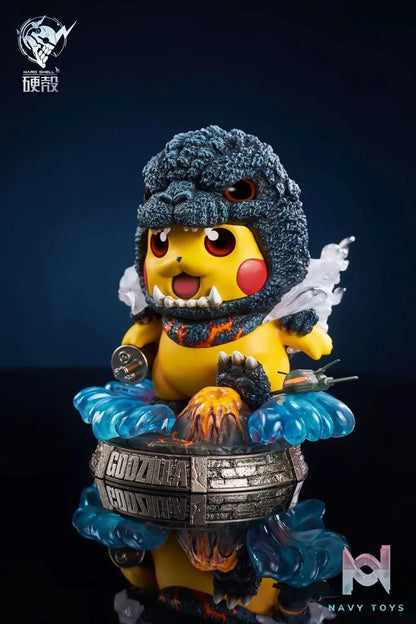 Hard Shell Studio – Pokémon Pikachu cos big monster #Limited Edition Red Lotus Godzilla