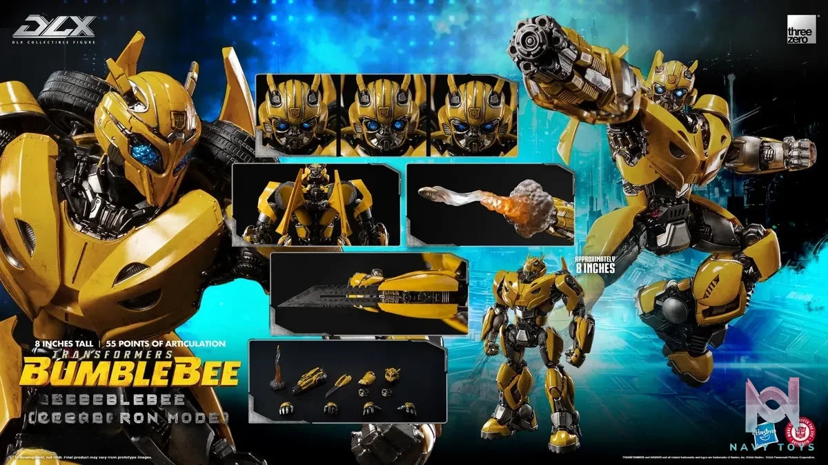 Threezero – Transformers: Bumblebee DLX Bumblebee (Cybertron Mode) 3Z10490W0 (Licensed)