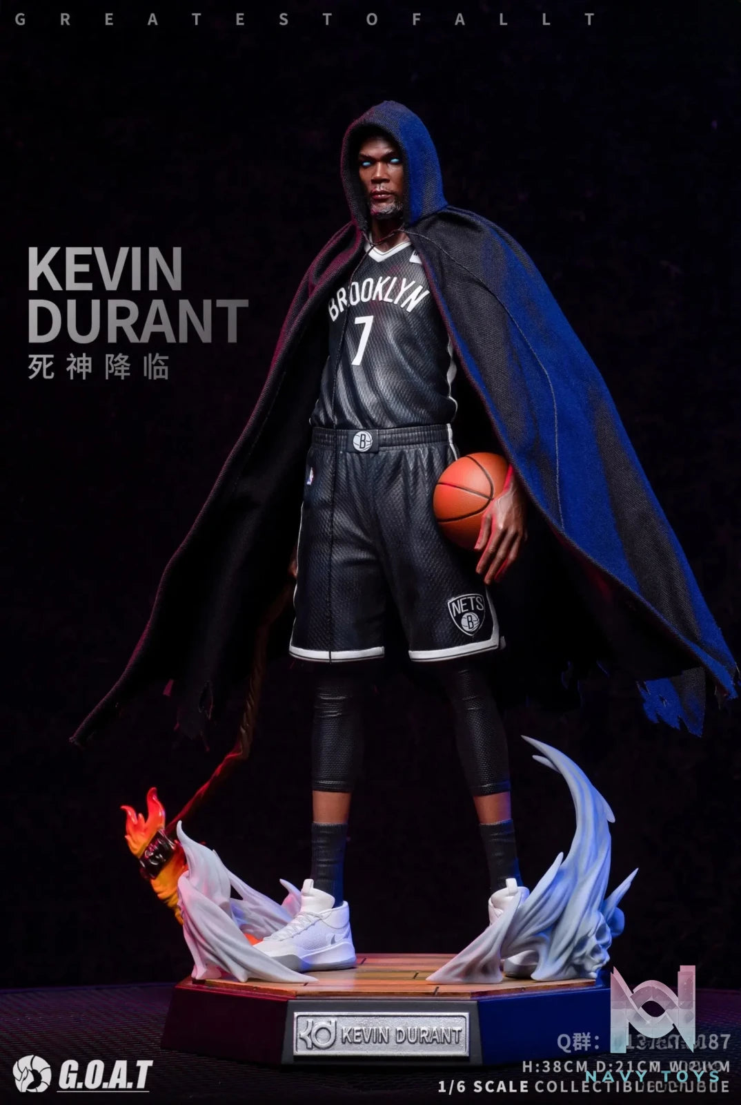 G.O.A.T Studio – NBA #002 grim Reaper Durant