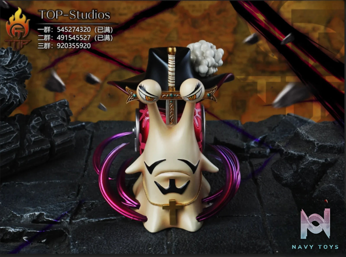 TOP Studio – Mihawk and Doflamingo Transponder Snails