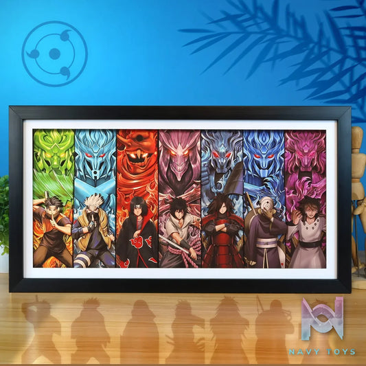 KALA HOME Studio – Naruto Multiple Characters #02 3D Decorative Painting Naruto