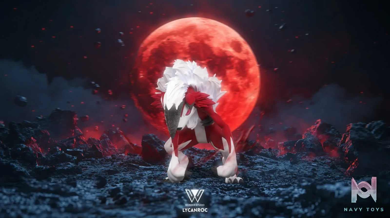 Wonder Studio – Pokémon Lycanroc