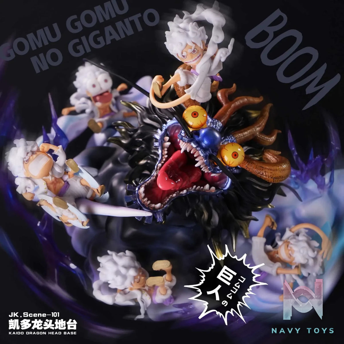 Jacksdo Studio – One Piece JK.Scene-101 Kaido Dragon’s Head platform