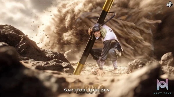 Sign Studio - Naruto Third Generation Sarutobi Hiruzen resin statue Navy Toys anime figure