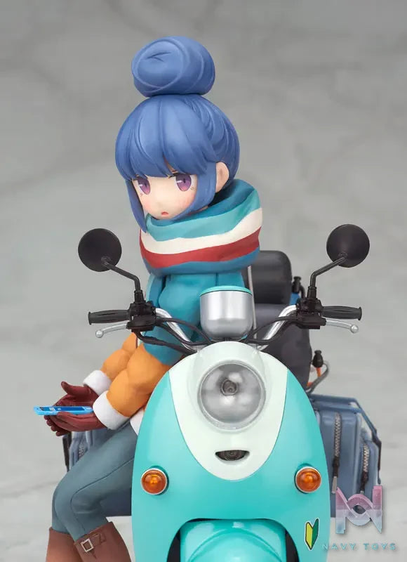 Alter – Yuru Camp Rin Shima with Scooter 1/10 Complete Figure (Licensed)