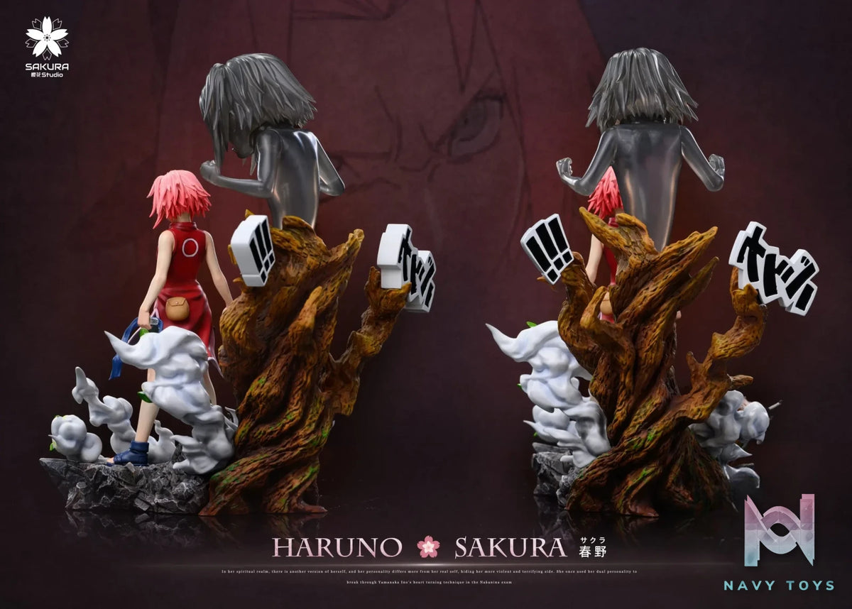 SAKURA Studio – Naruto Light Statue Resonance Series 12th Series Haruno Sakura 13th Series Inuzuka Kiba