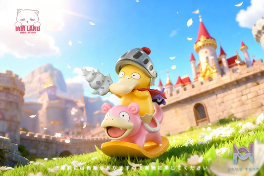 MM Land Studio - Koduck & Slowpoke - Pokemon resin statue MMLAND Studio anime figure