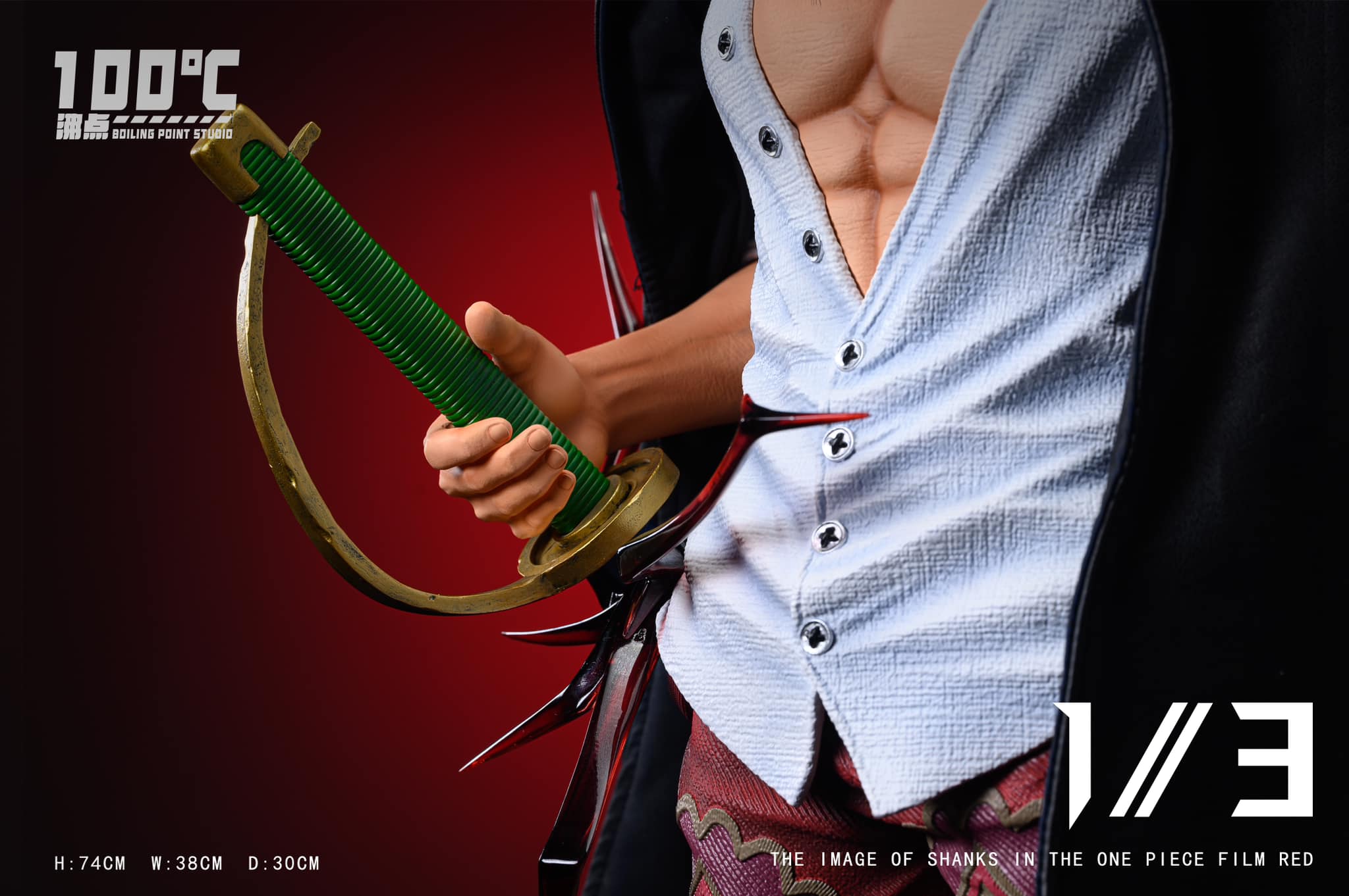 Shanks Boiling Point Studio resin statue boiling point studio anime figure